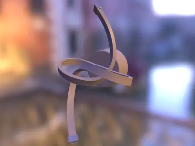 Wall Lamp 3D model 10
