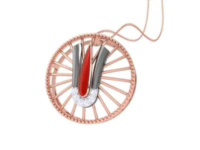 Tirupati Balaji Spiritual Pendant 3D print model