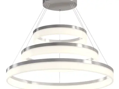 Ring Pendant Lamp Restaurant Bar Lighting 3D model