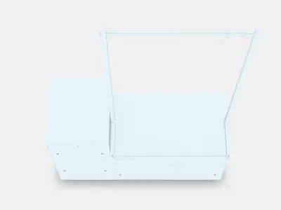 NORDLI Chest of 5 drawers 1 Low-poly 3D model