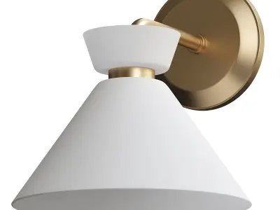  Halston Wall Sconce 3D model