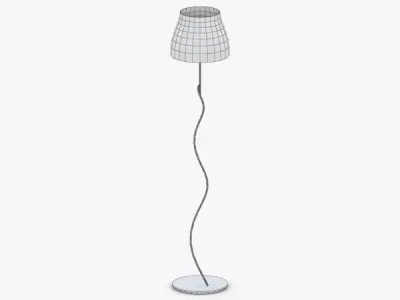 1438 - Floor Lamp Low-poly 3D model