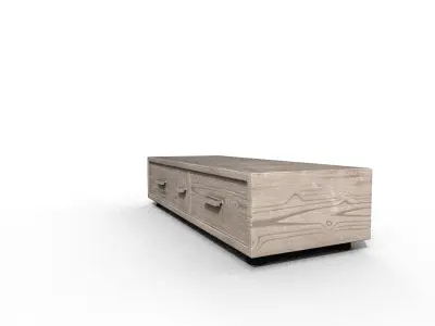 Pack 2 Sets Modern Furniture 3D Model Low-poly 3D model