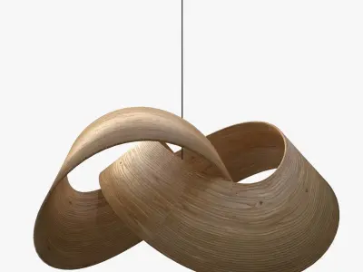 Torus Knot Light Free low-poly 3D model