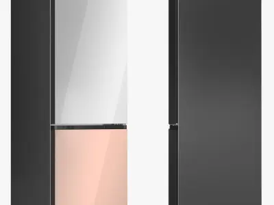 Samsung Refrigerator Collection 04 3D model