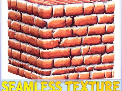 Stylized Wall Seamless Texture Texture