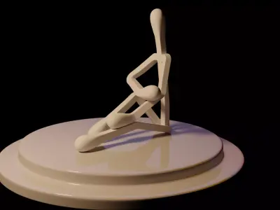 Stick Character 3D print model