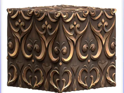 Stylized Ornaments Seamless Texture Texture