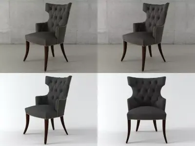 Athens Chair 2901A 3D model