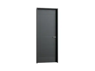 Black Door In 3D model