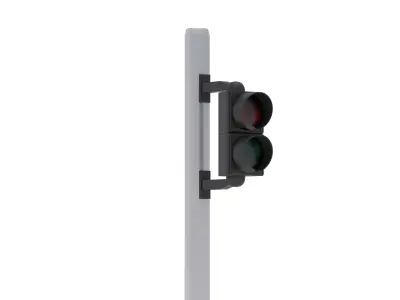 Traffic Light v3 3D model