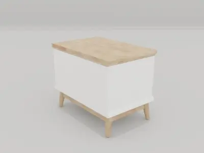 Noobist - Cabinet - Cozbina Low-poly 3D model
