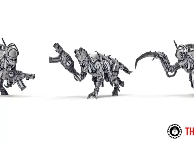 Iron Hive - Termax and Hormax Builder 3D print model