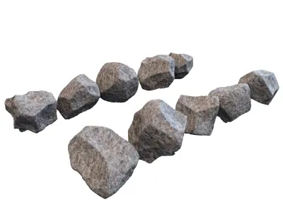 landscaping stone 3D model