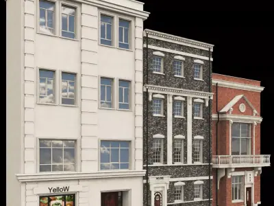 faced for background vol-A1 3D model