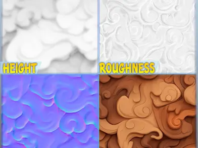 Stylized Ornaments Seamless Texture Texture