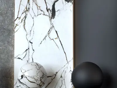 Porcelanosa Xtone 3in1 Tile Set - Marble and Stone Mix Texture