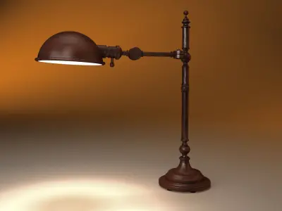 RESTORATION HARDWARE Franklin pharmacy table lamp 3D model