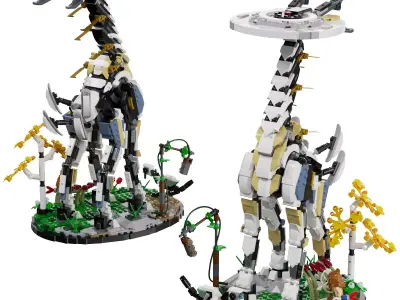 Lego - 76989 Horizon Forbidden West Tallneck 3D model
