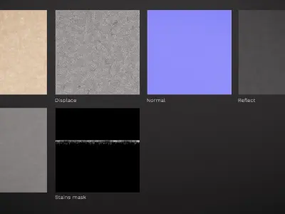 Sand brushed stucco plaster texture Texture