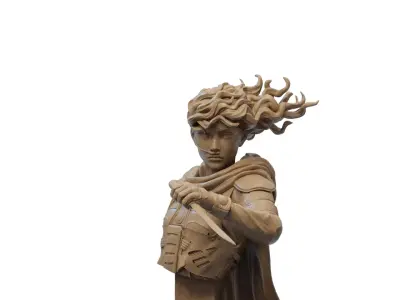 Chani Bust 3D Print 3D print model