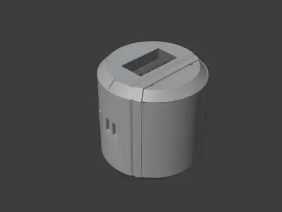 Modern Sci-Fi Laboratory Machine 3D model