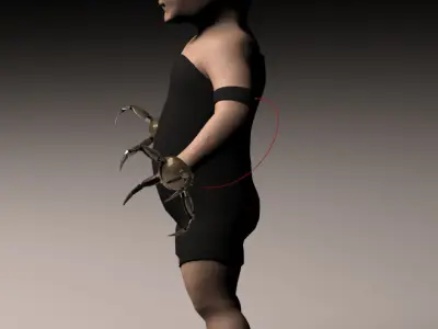 Babybot X-1 aka Keith 3D model