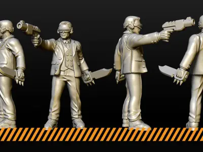 Mafioso 3D print model