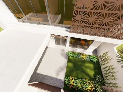 Urban House Concept 3D model