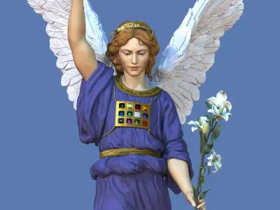 Archangel Gabriel 3D print model