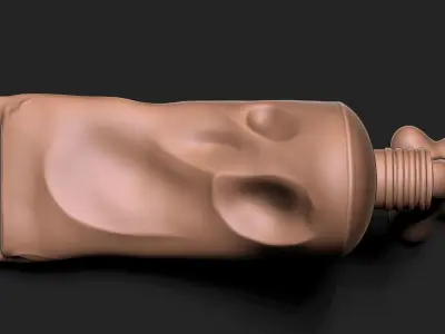 Paint Tube Doorstop 3D print model