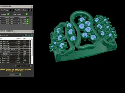 Light Wt Ring - 31 3D print model