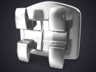  Steel Dental Braces Bracket Bundle of 19 Models 