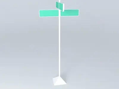 Traffic Signal Free 3D model