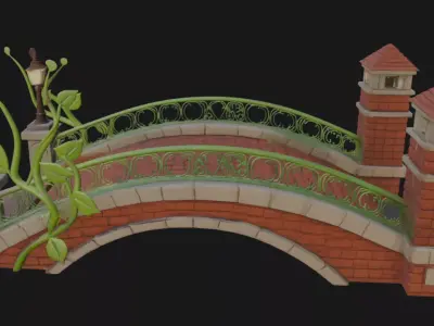 Bridge 3d Model 3D model