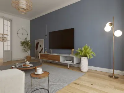 Nice Little Living Room No1 3D model