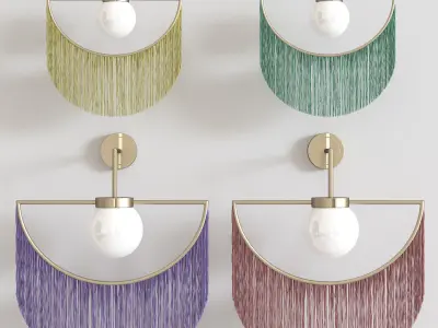 Houtique WINK Wall lamp 3D model