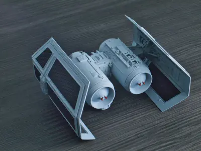 Model-T Bomber Studio Scale -  3D print model