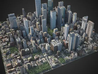 City S2 3D model