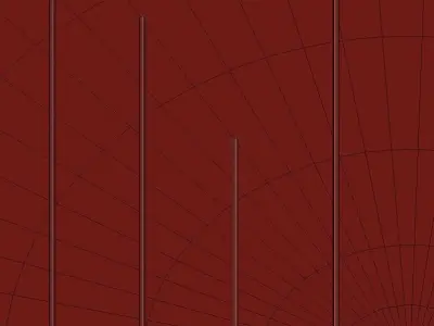 HANNA ball chandelier 3D model