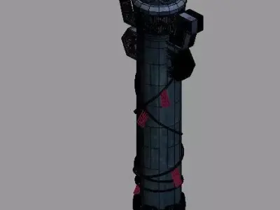 Game Models - Pillars 3D model
