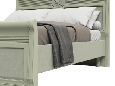Angstrem Isotta Bed 3D model
