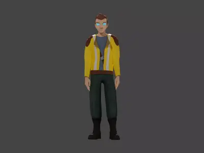 Rowan Freemaker - Star Wars 3D model