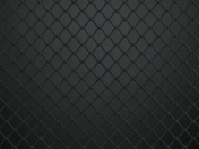Security Diamond Mesh Metal Fence PBR Seamless Texture