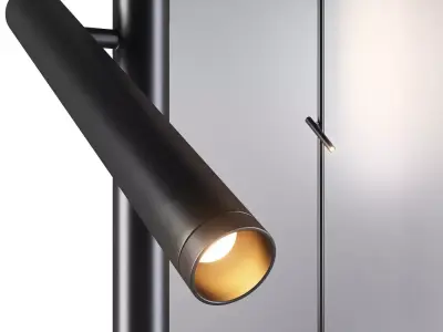 Backlight freestanding lamp 3D model