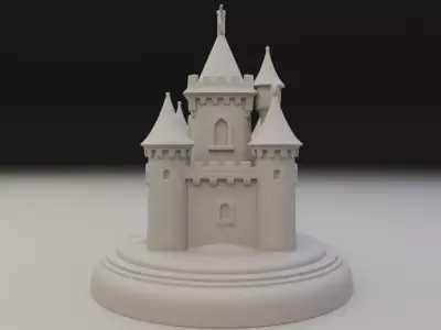 castle 3D print model