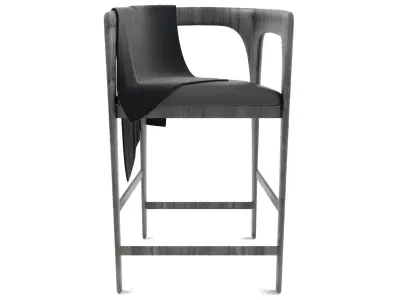 Interlude Home - Kendra Counter Stool 3D model