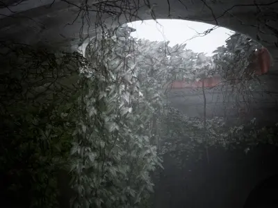 Old Bunker 30 Assets Low-poly 3D model