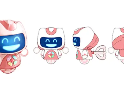 Robot 009 3D model