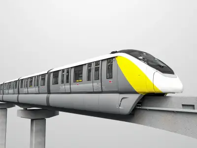 Innovia Monorail 300 3D model